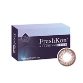 FreshKon Alluring Eyes Majestic Brown 月拋彩色隱形眼鏡(2片)